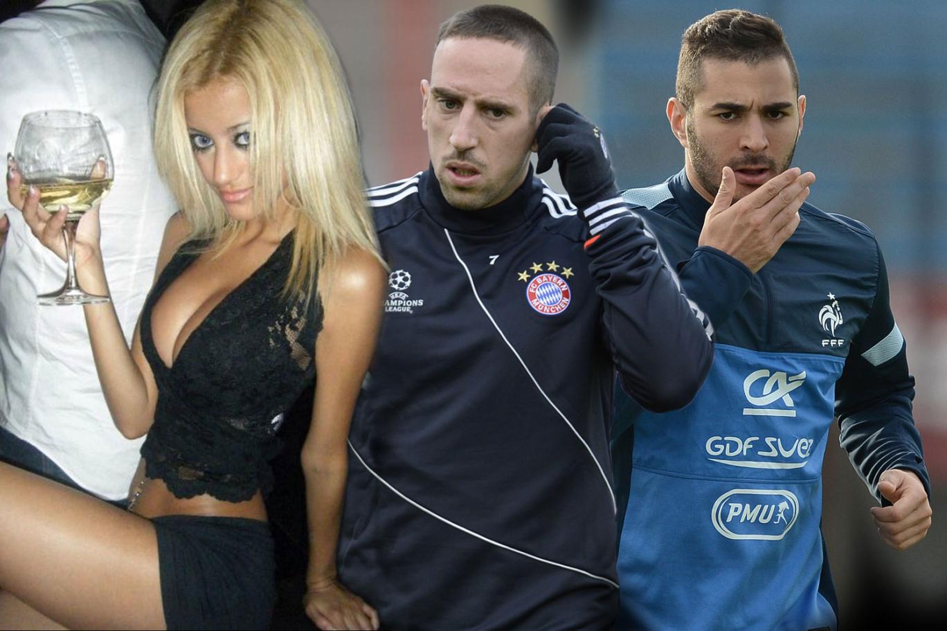 Image result for benzema ribery scandal