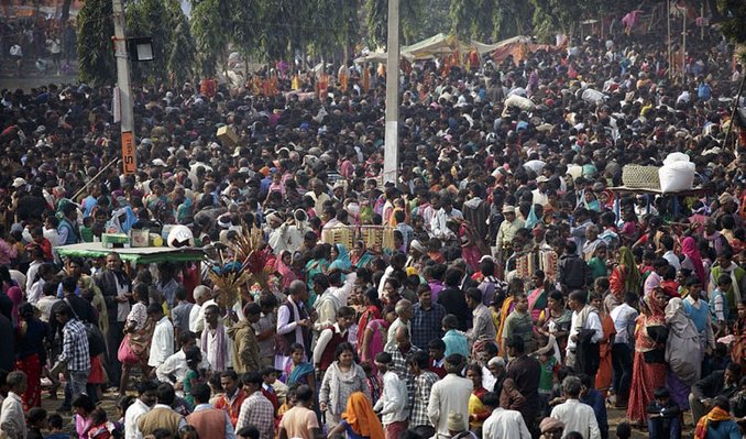 Crowd At Gadhimai Temple